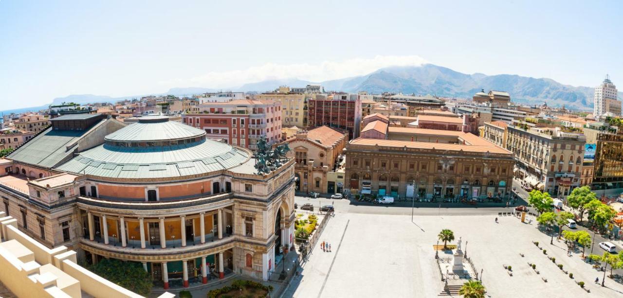 Hotel Politeama Palermo Exterior foto